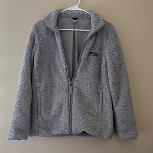 Patagonia Light Gray Fleece Jacket